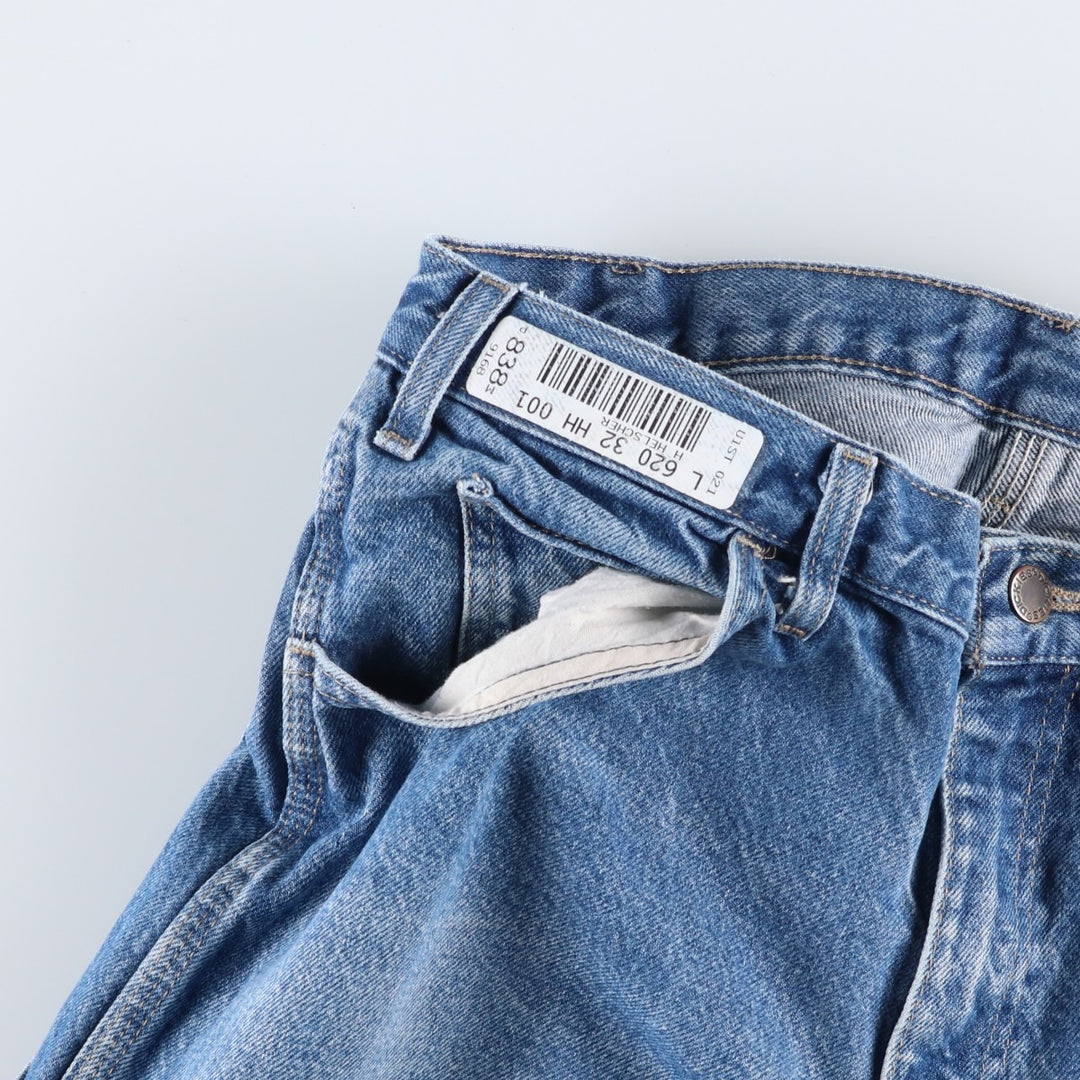 Dickies denim painter pants for men, equivalent to W33 cotton blue type Vintage Second Hand