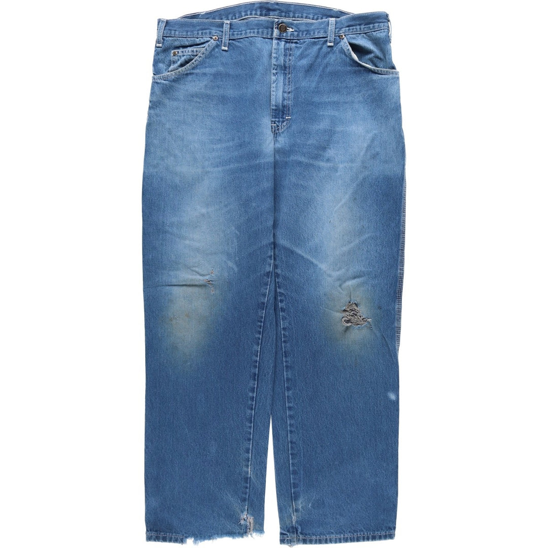 Dickies Relaxed Fit Denim Painter Pants Men's W37 cotton blue type Vintage Second Hand