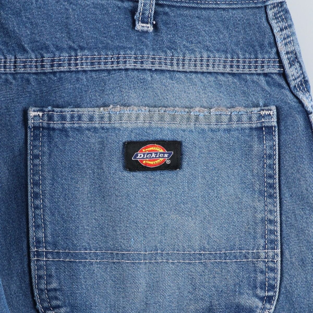 Dickies Relaxed Fit Denim Painter Pants Men's W37 cotton blue type Vintage Second Hand