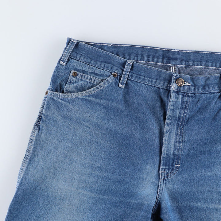 Dickies Relaxed Fit Denim Painter Pants Men's W37 cotton blue type Vintage Second Hand