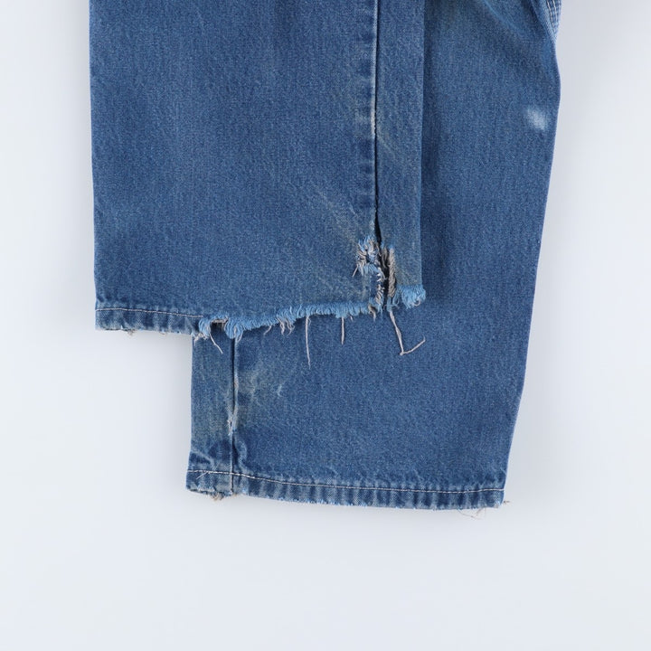 Dickies Relaxed Fit Denim Painter Pants Men's W37 cotton blue type Vintage Second Hand