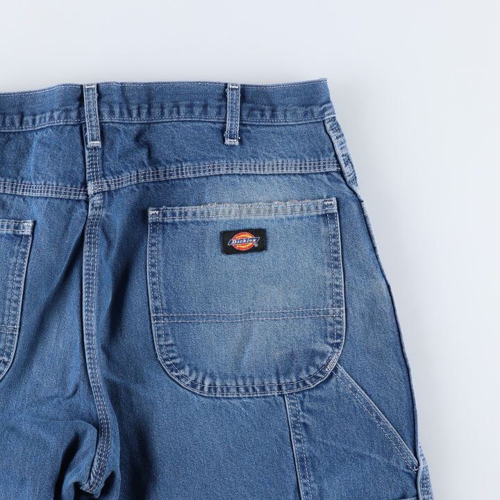 Dickies Relaxed Fit Denim Painter Pants Men's W37 cotton blue type Vintage Second Hand