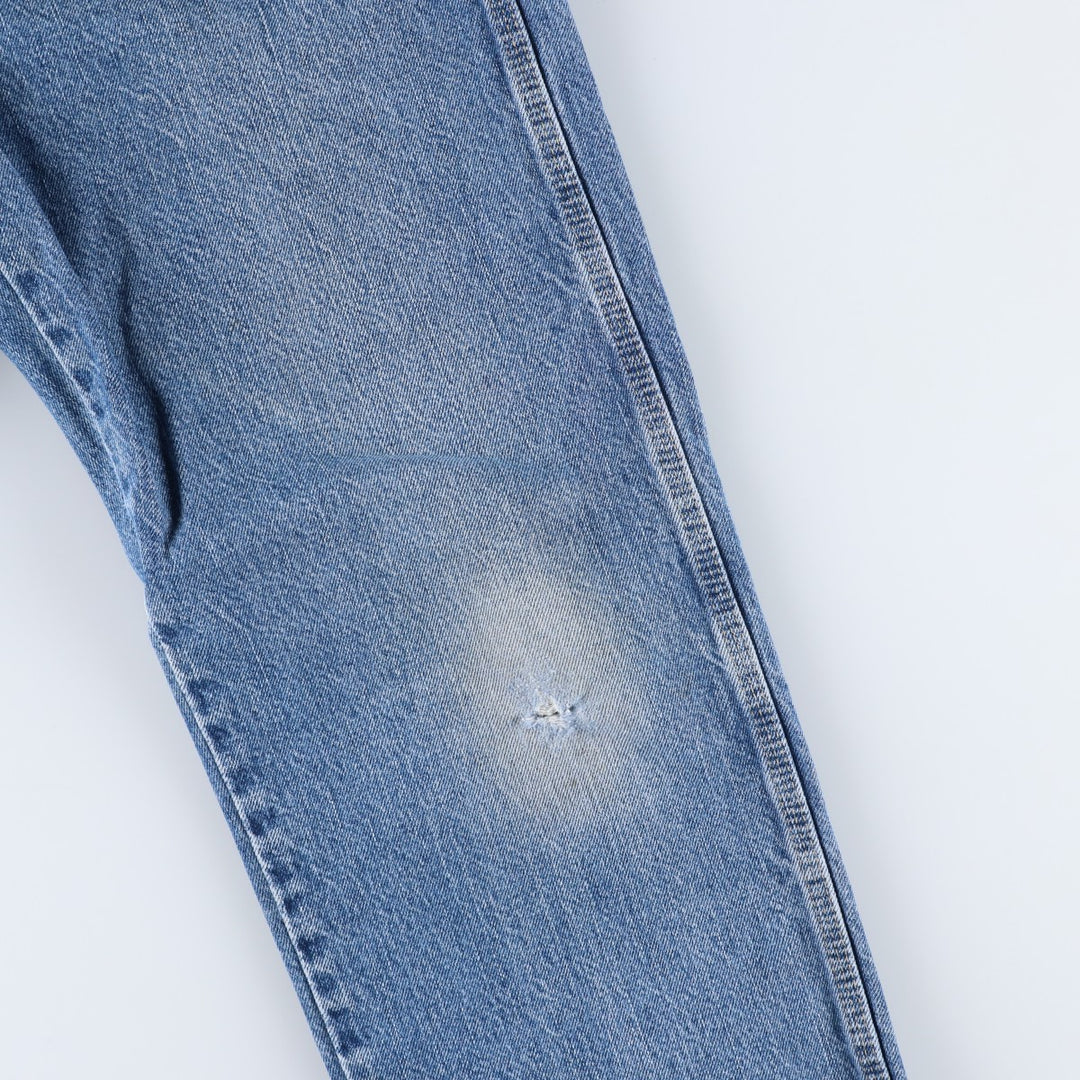 Dickies denim painter pants for men, equivalent to W32 unclear blue type Vintage Second Hand
