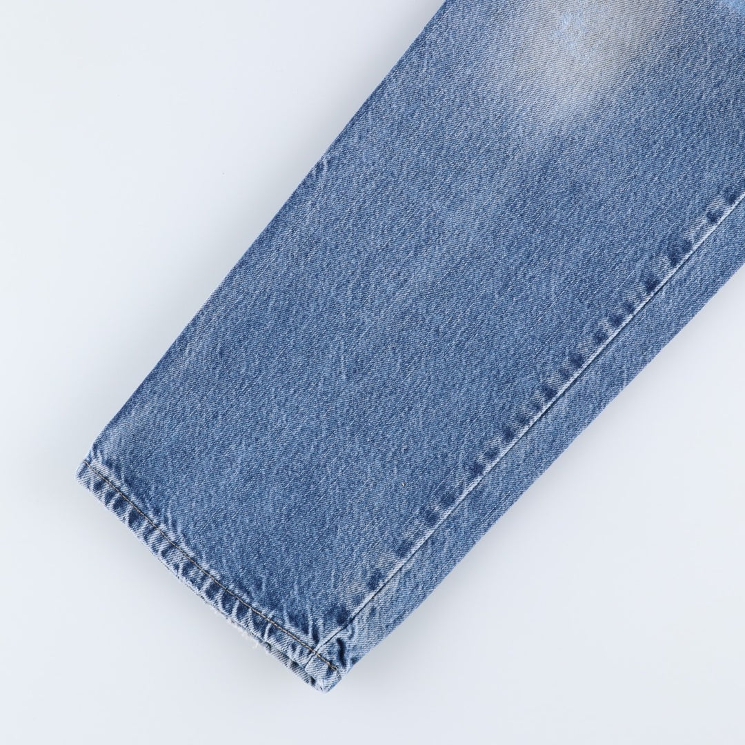 Dickies denim painter pants for men, equivalent to W32 unclear blue type Vintage Second Hand