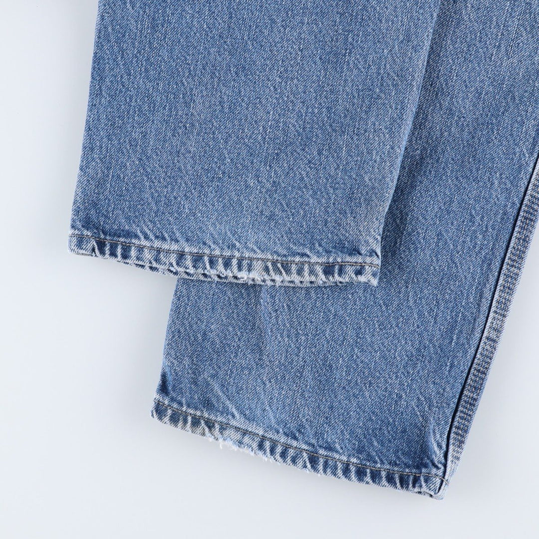 Dickies denim painter pants for men, equivalent to W32 unclear blue type Vintage Second Hand
