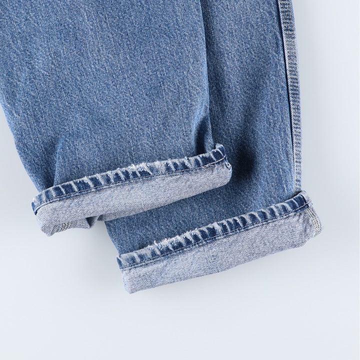 Dickies denim painter pants for men, equivalent to W32 unclear blue type Vintage Second Hand