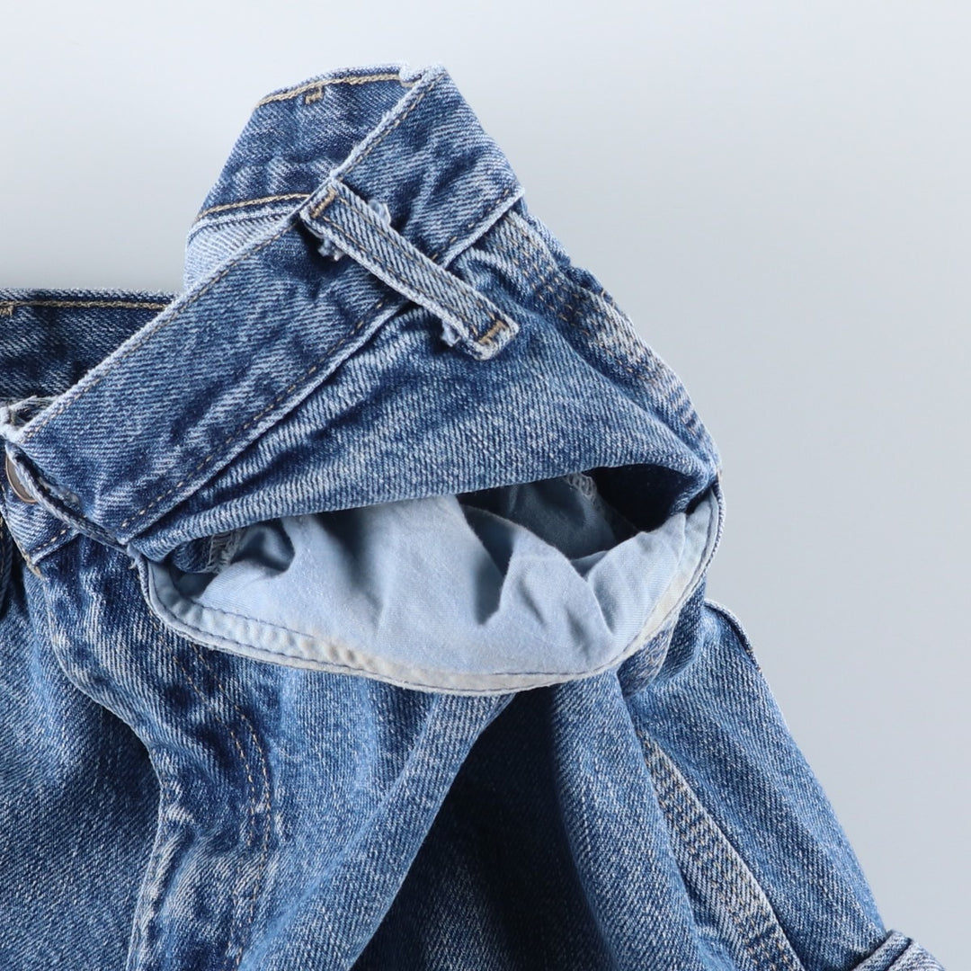 Dickies denim painter pants for men, equivalent to W32 unclear blue type Vintage Second Hand