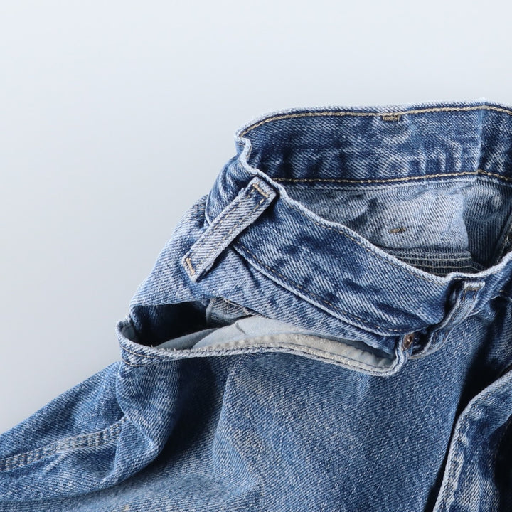 Dickies denim painter pants for men, equivalent to W32 unclear blue type Vintage Second Hand