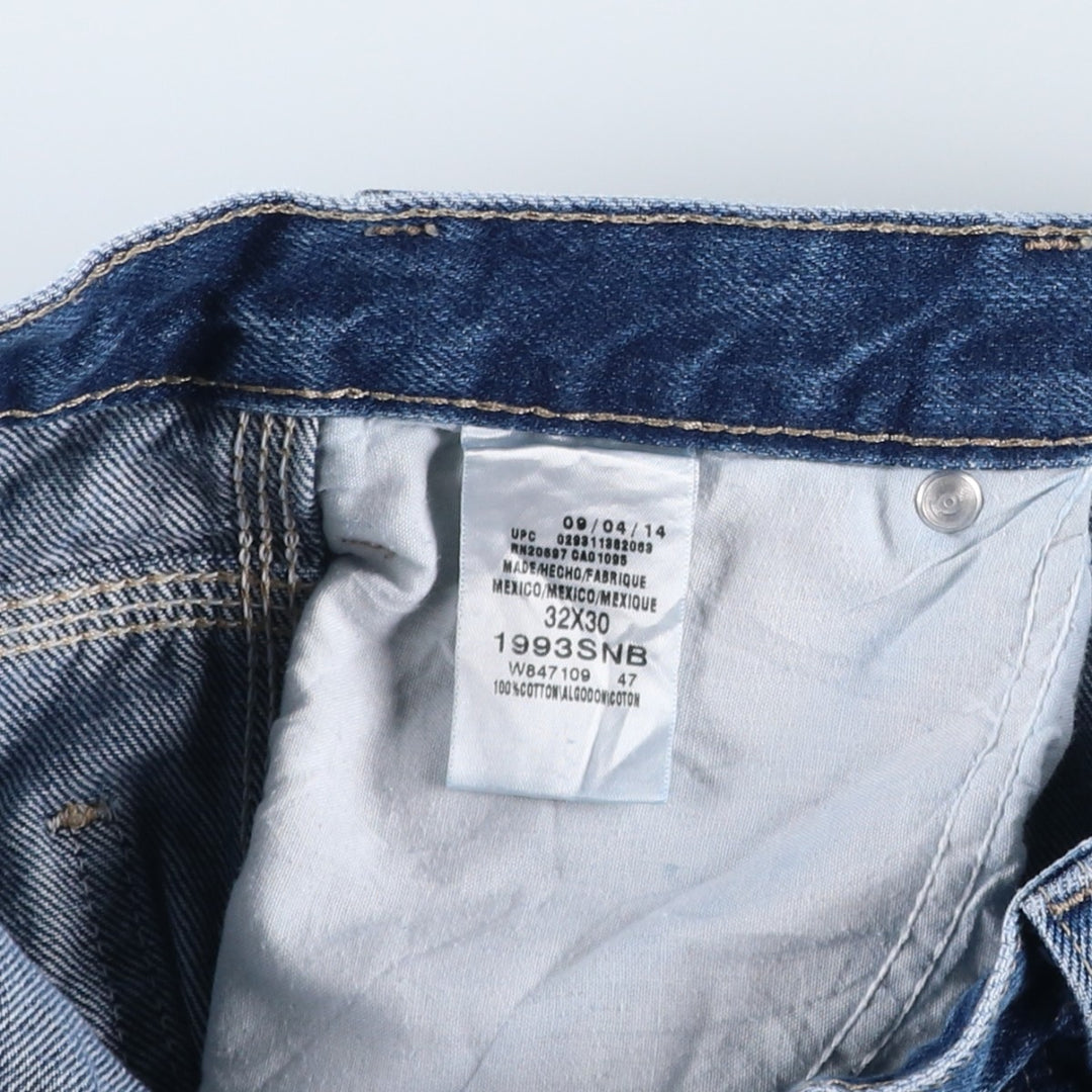 Dickies denim painter pants for men, equivalent to W32 cotton blue type Vintage Second Hand