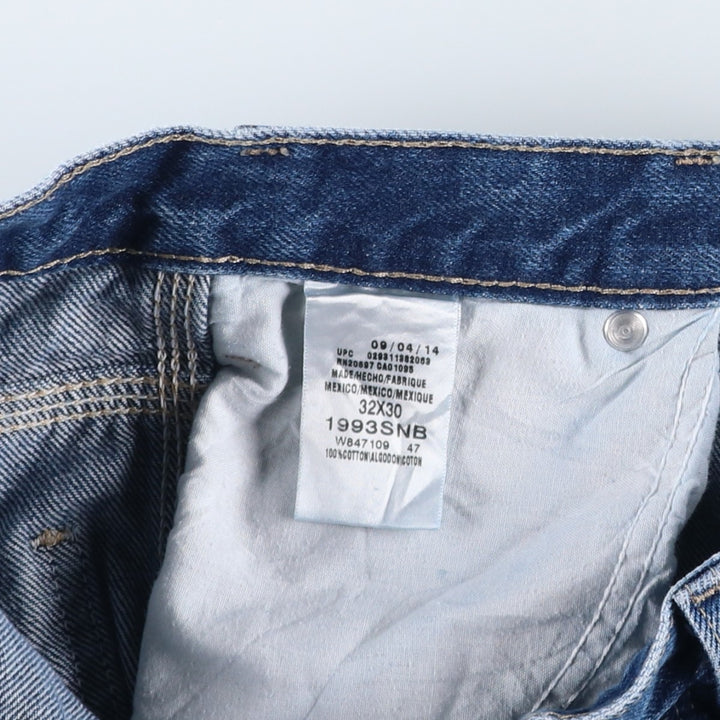 Dickies denim painter pants for men, equivalent to W32 cotton blue type Vintage Second Hand