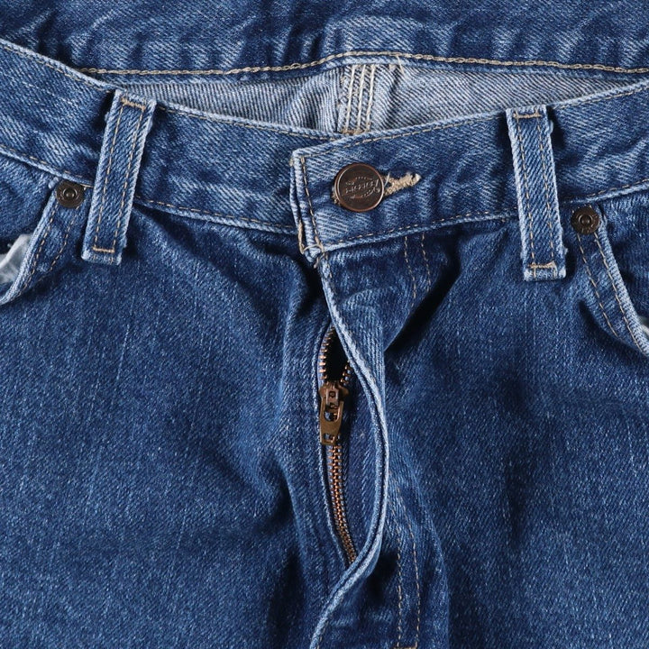 Dickies denim painter pants for men, equivalent to W32 cotton blue type Vintage Second Hand