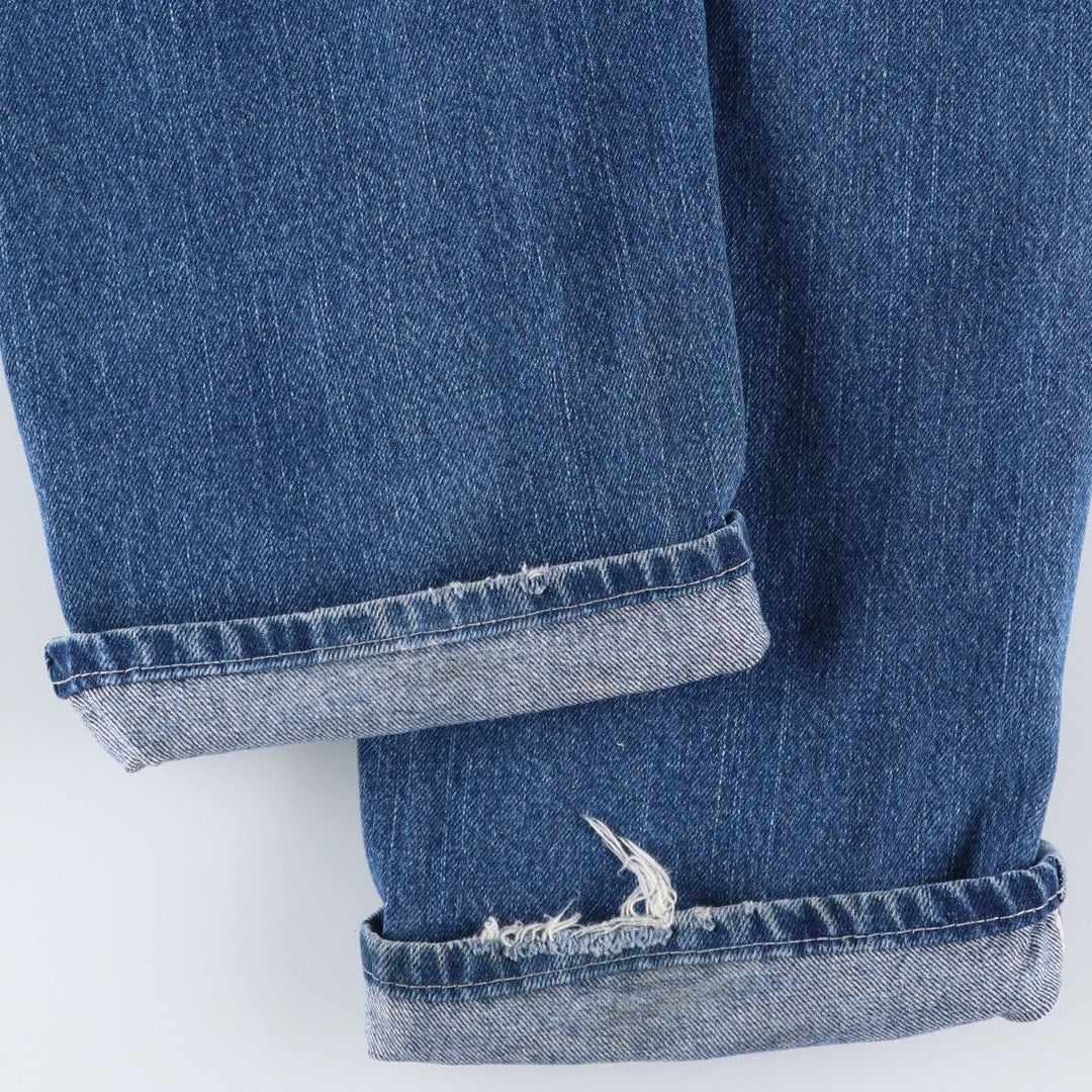 Dickies denim painter pants for men, equivalent to W32 cotton blue type Vintage Second Hand