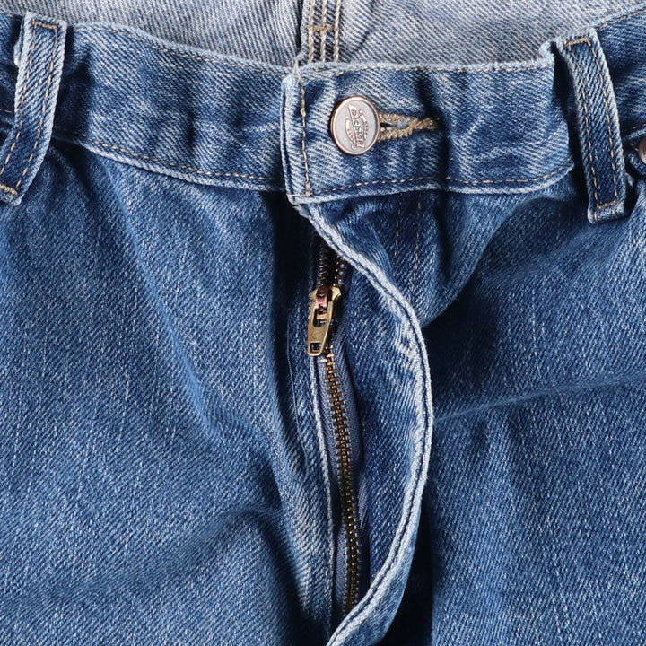 Dickies denim painter pants for men, equivalent to W37 cotton blue type Vintage Second Hand