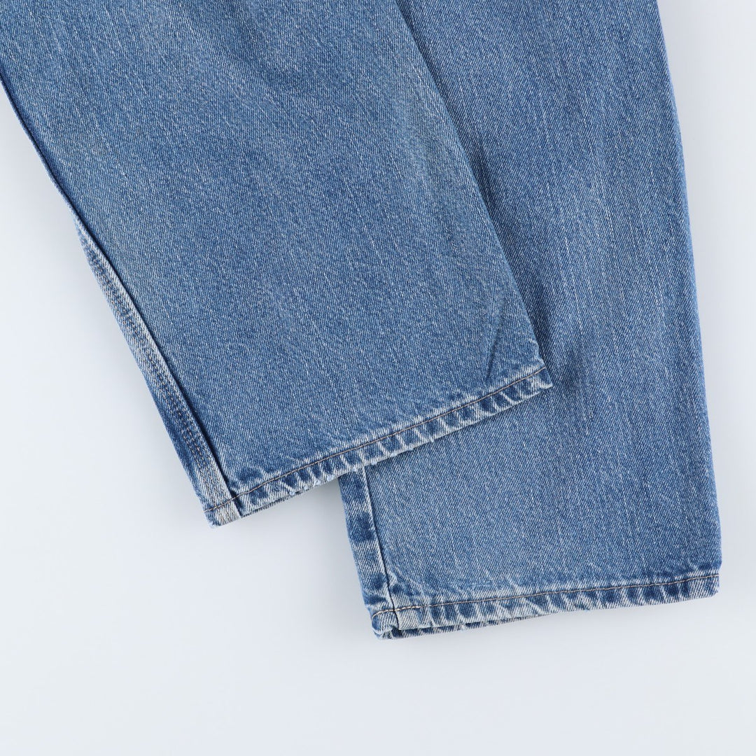Dickies denim painter pants for men, equivalent to W37 cotton blue type Vintage Second Hand