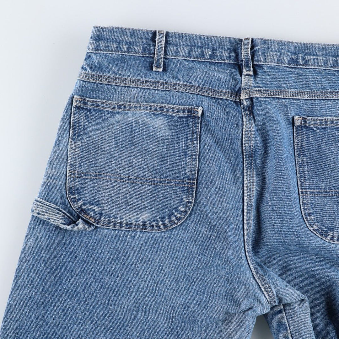 Dickies denim painter pants for men, equivalent to W37 cotton blue type Vintage Second Hand