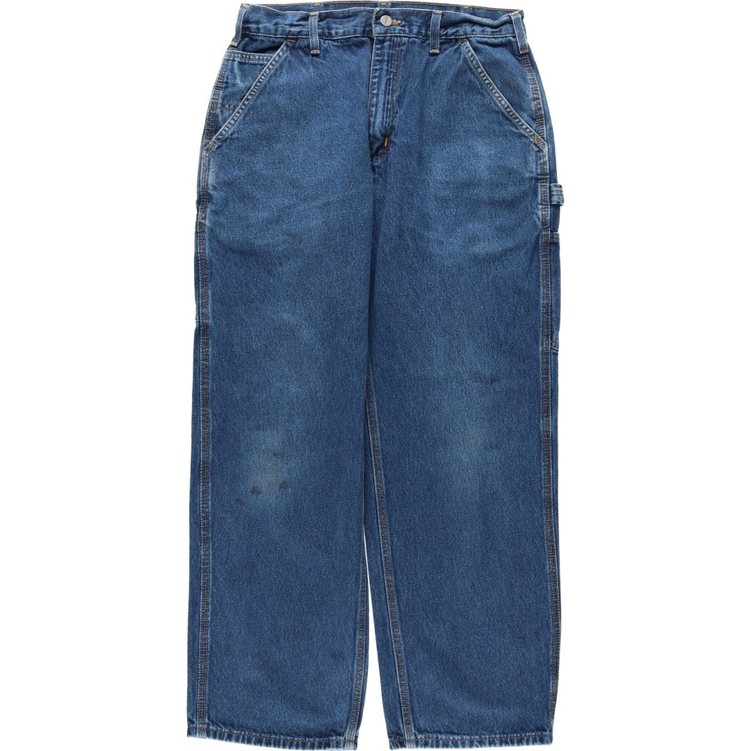 Carhartt Dungaree Fit Denim Painter Pants, Men's, W31 equivalent cotton blue type Vintage Second Hand