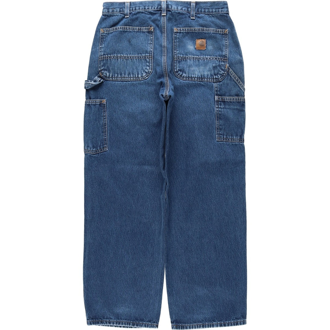 Carhartt Dungaree Fit Denim Painter Pants, Men's, W31 equivalent cotton blue type Vintage Second Hand