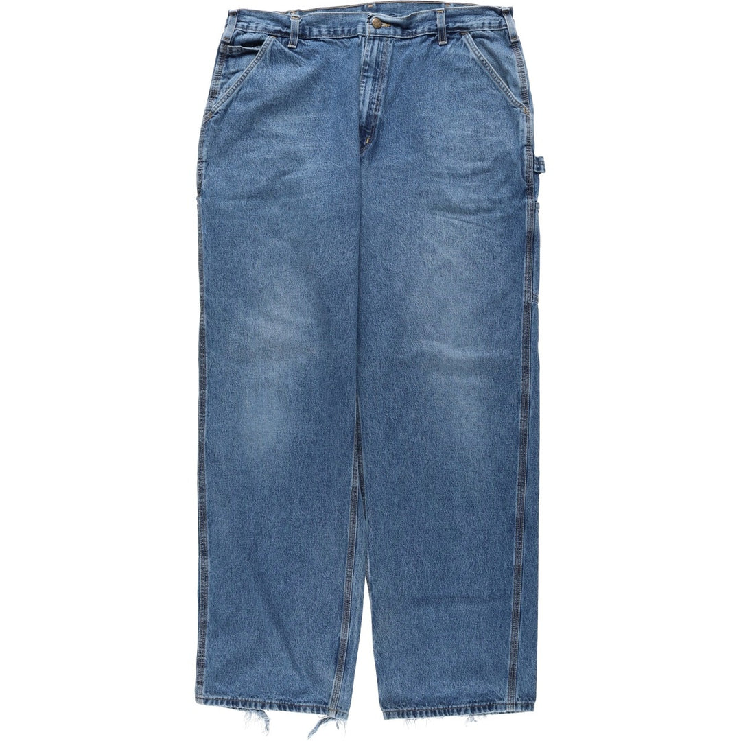 Carhartt Loose Original Fit Denim Painter Pants, Men's, Size 37 cotton blue type Vintage Second Hand