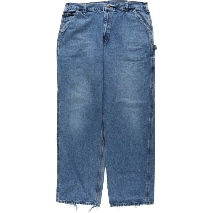 Carhartt Loose Original Fit Denim Painter Pants, Men's, Size 37 cotton blue type Vintage Second Hand