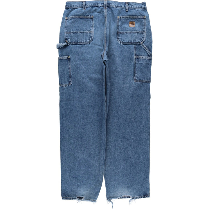 Carhartt Loose Original Fit Denim Painter Pants, Men's, Size 37 cotton blue type Vintage Second Hand