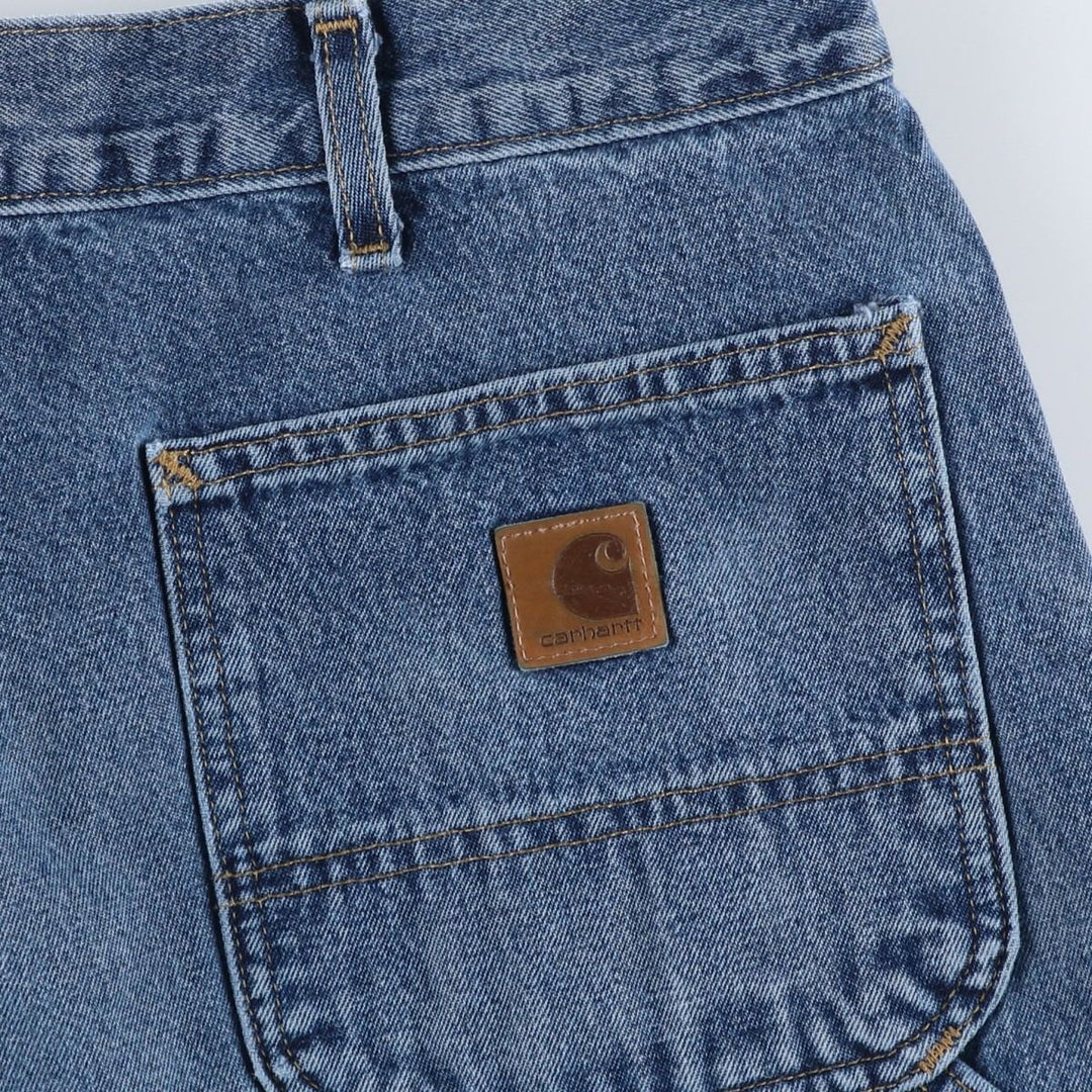 Carhartt Loose Original Fit Denim Painter Pants, Men's, Size 37 cotton blue type Vintage Second Hand