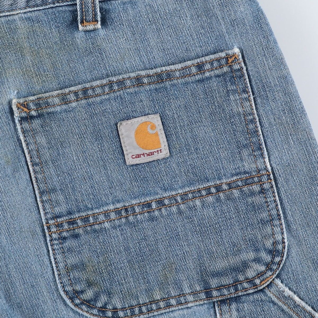 Carhartt Relaxed Fit Denim Painter Pants, Men's Size 36 unclear blue type Vintage Second Hand