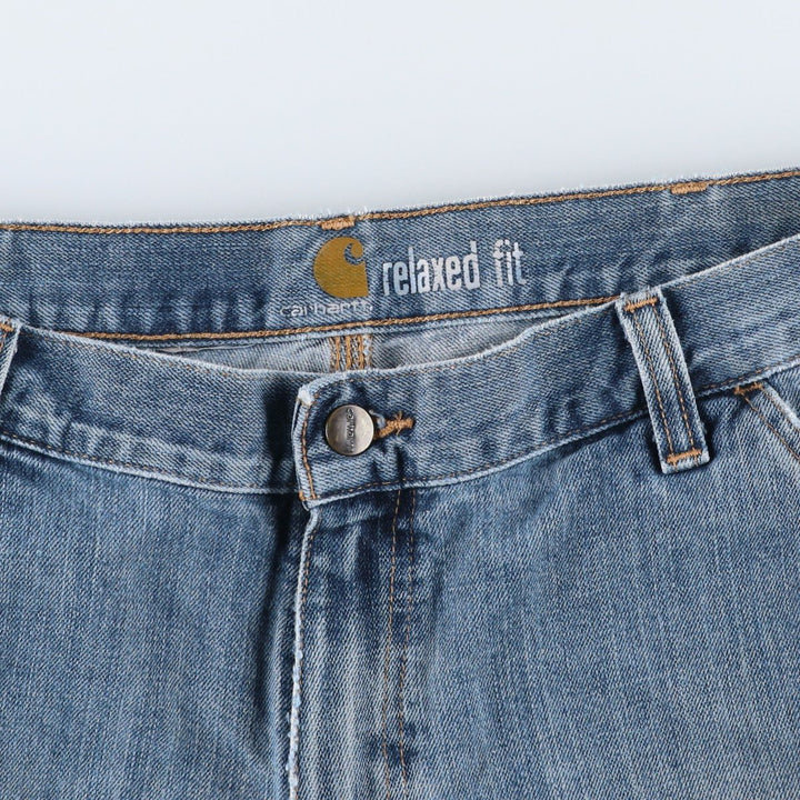 Carhartt Relaxed Fit Denim Painter Pants, Men's Size 36 unclear blue type Vintage Second Hand