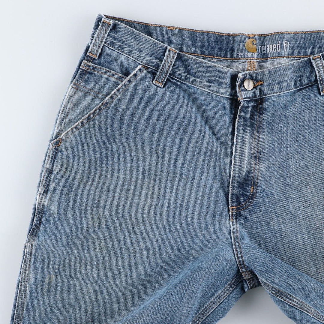 Carhartt Relaxed Fit Denim Painter Pants, Men's Size 36 unclear blue type Vintage Second Hand