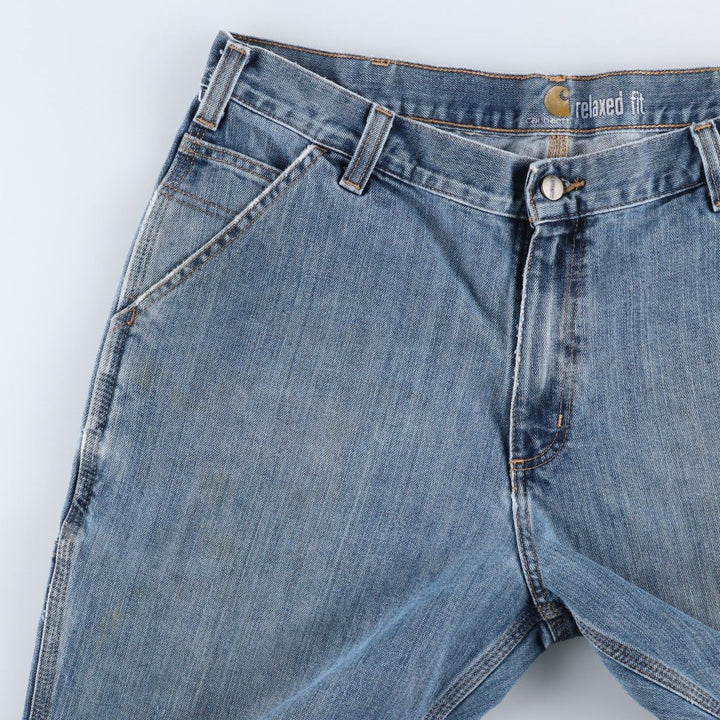 Carhartt Relaxed Fit Denim Painter Pants, Men's Size 36 unclear blue type Vintage Second Hand