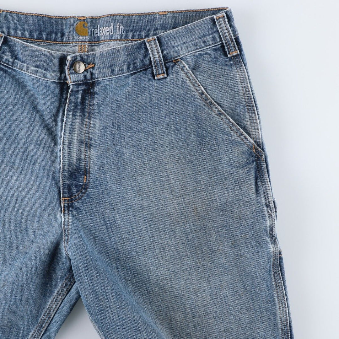 Carhartt Relaxed Fit Denim Painter Pants, Men's Size 36 unclear blue type Vintage Second Hand