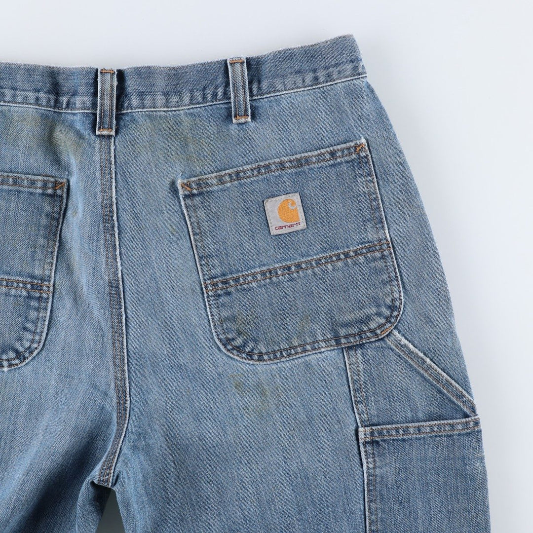 Carhartt Relaxed Fit Denim Painter Pants, Men's Size 36 unclear blue type Vintage Second Hand