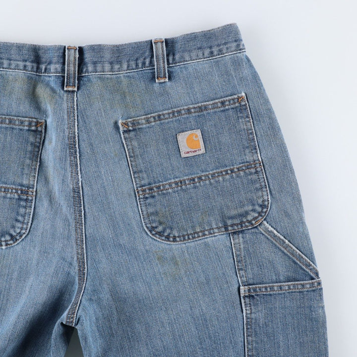 Carhartt Relaxed Fit Denim Painter Pants, Men's Size 36 unclear blue type Vintage Second Hand