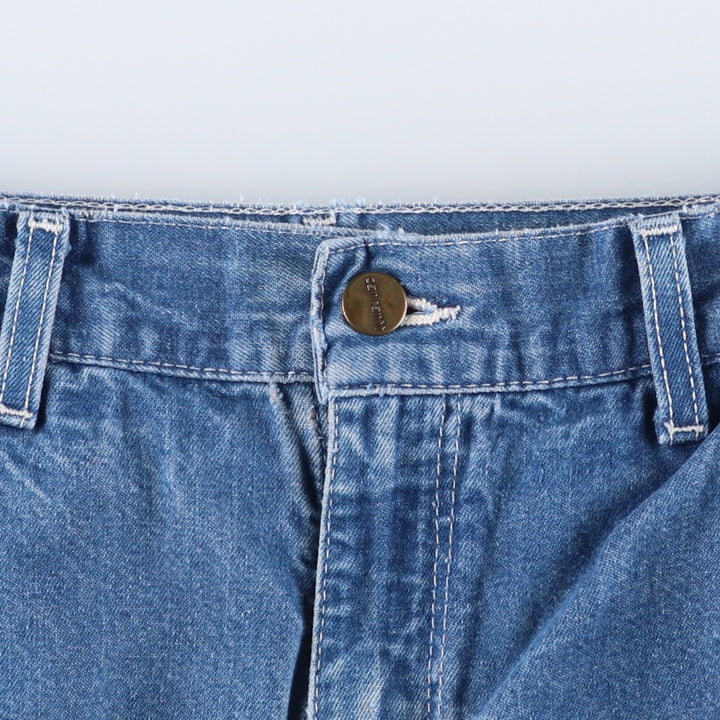 Carhartt denim painter pants, men's size W30 (approx.) cotton blue type Vintage Second Hand