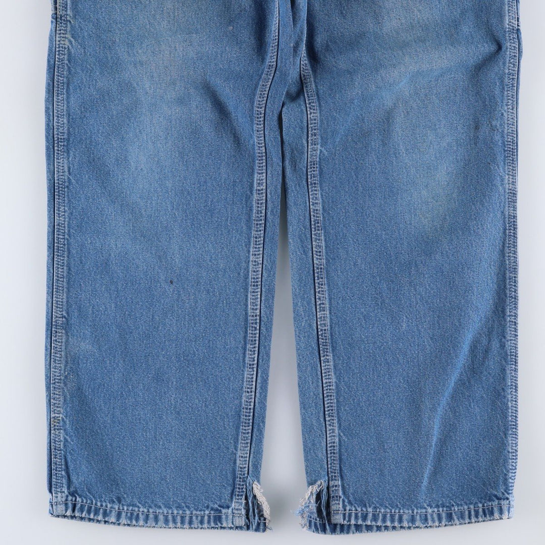 Carhartt denim painter pants, men's size W30 (approx.) cotton blue type Vintage Second Hand