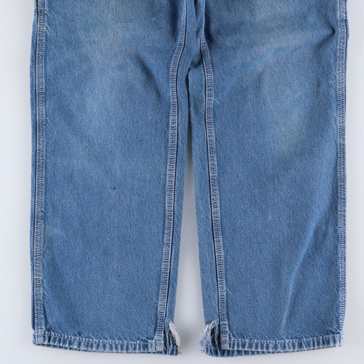 Carhartt denim painter pants, men's size W30 (approx.) cotton blue type Vintage Second Hand