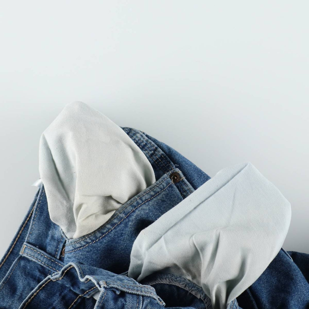 Dickies denim painter pants for men, equivalent to W37 cotton blue type Vintage Second Hand
