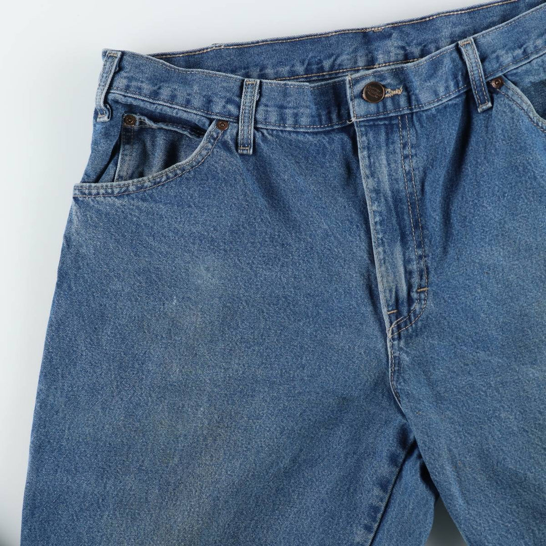 Dickies denim painter pants for men, equivalent to W37 cotton blue type Vintage Second Hand