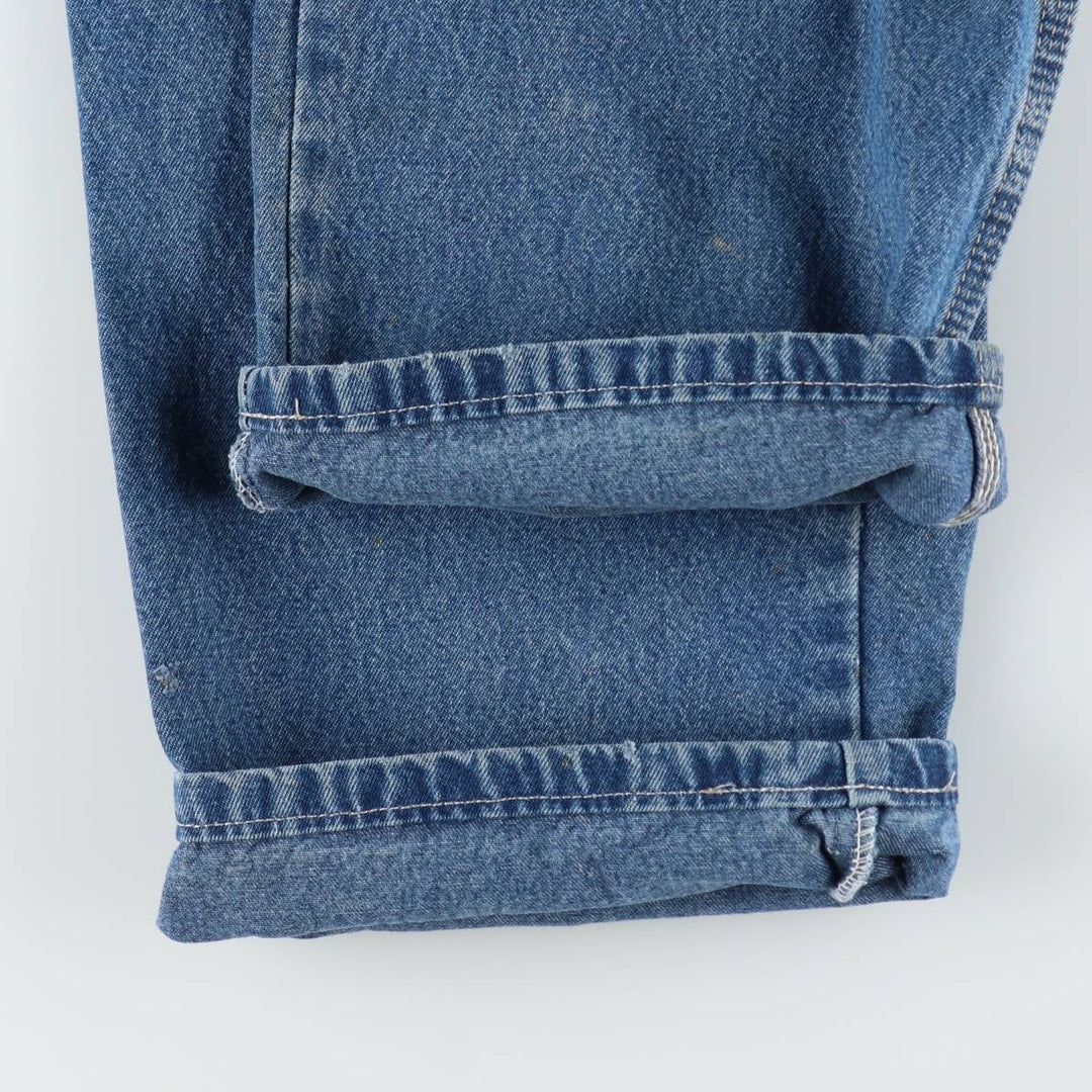 Dickies denim painter pants for men, equivalent to W37 cotton blue type Vintage Second Hand
