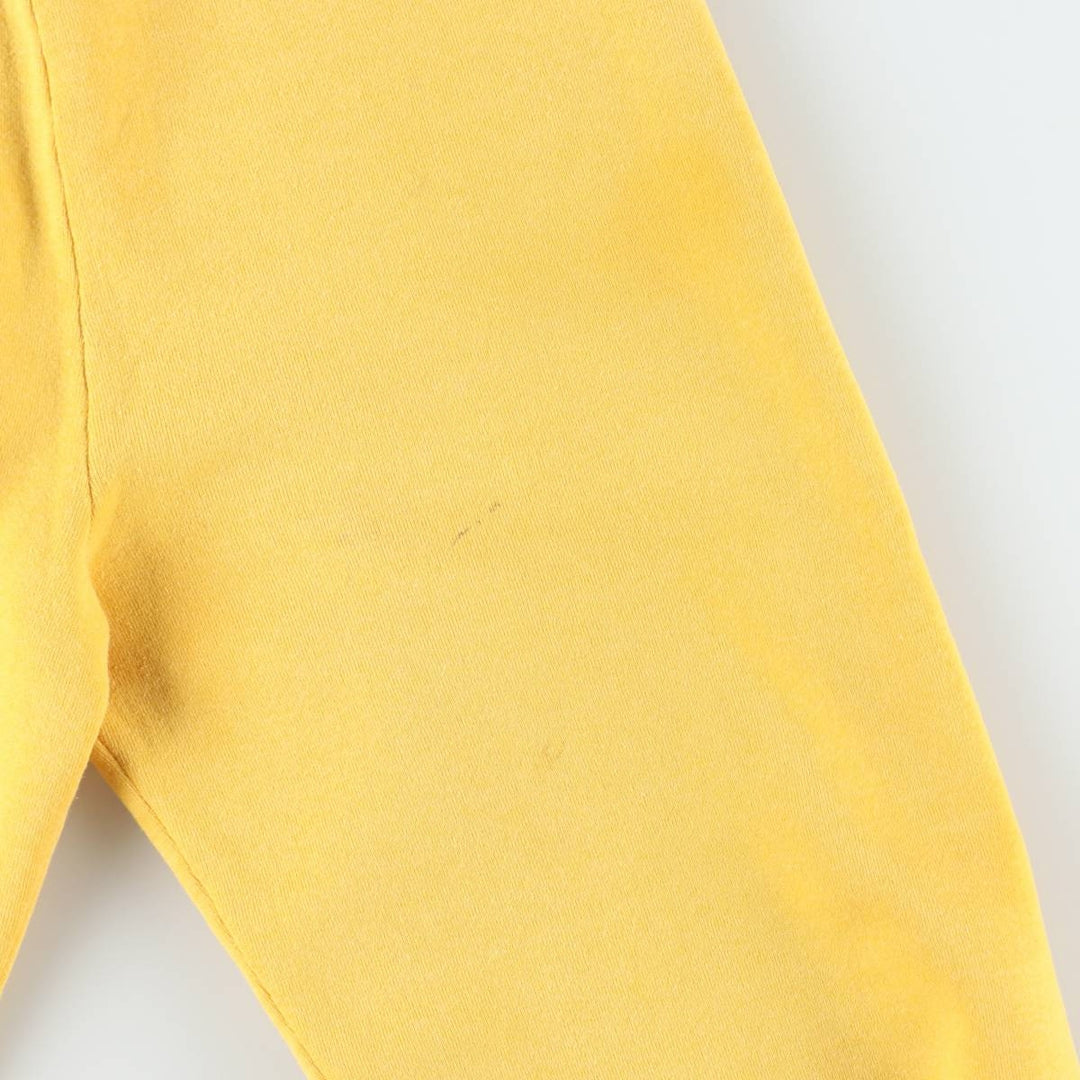 90'S Russell sweatpants, made in USA, men's size L, vintage polyester yellow type Vintage Second Hand