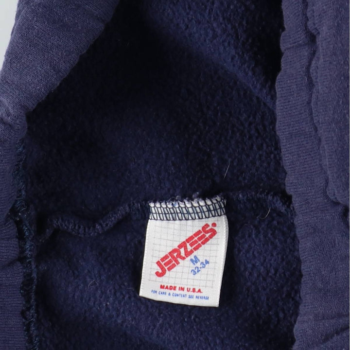80s-90'S Jerzees sweatpants, made in USA, men's size M, vintage. cotton navy blue type Vintage Second Hand