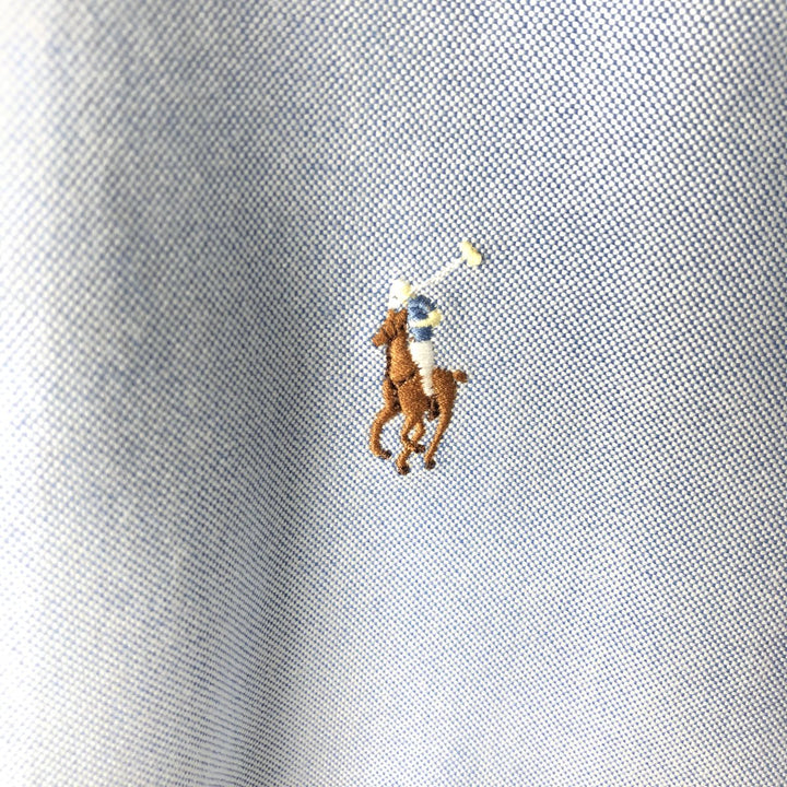 Ralph Lauren Classic Fit Long Sleeve Button Down Shirt Men's XL cotton Blue type light blue Vintage Second Hand