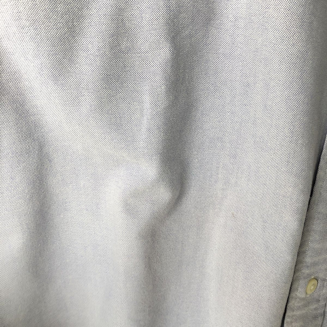 Ralph Lauren YARMOUTH long sleeve button down shirt, men's size M cotton blue type Vintage Second Hand