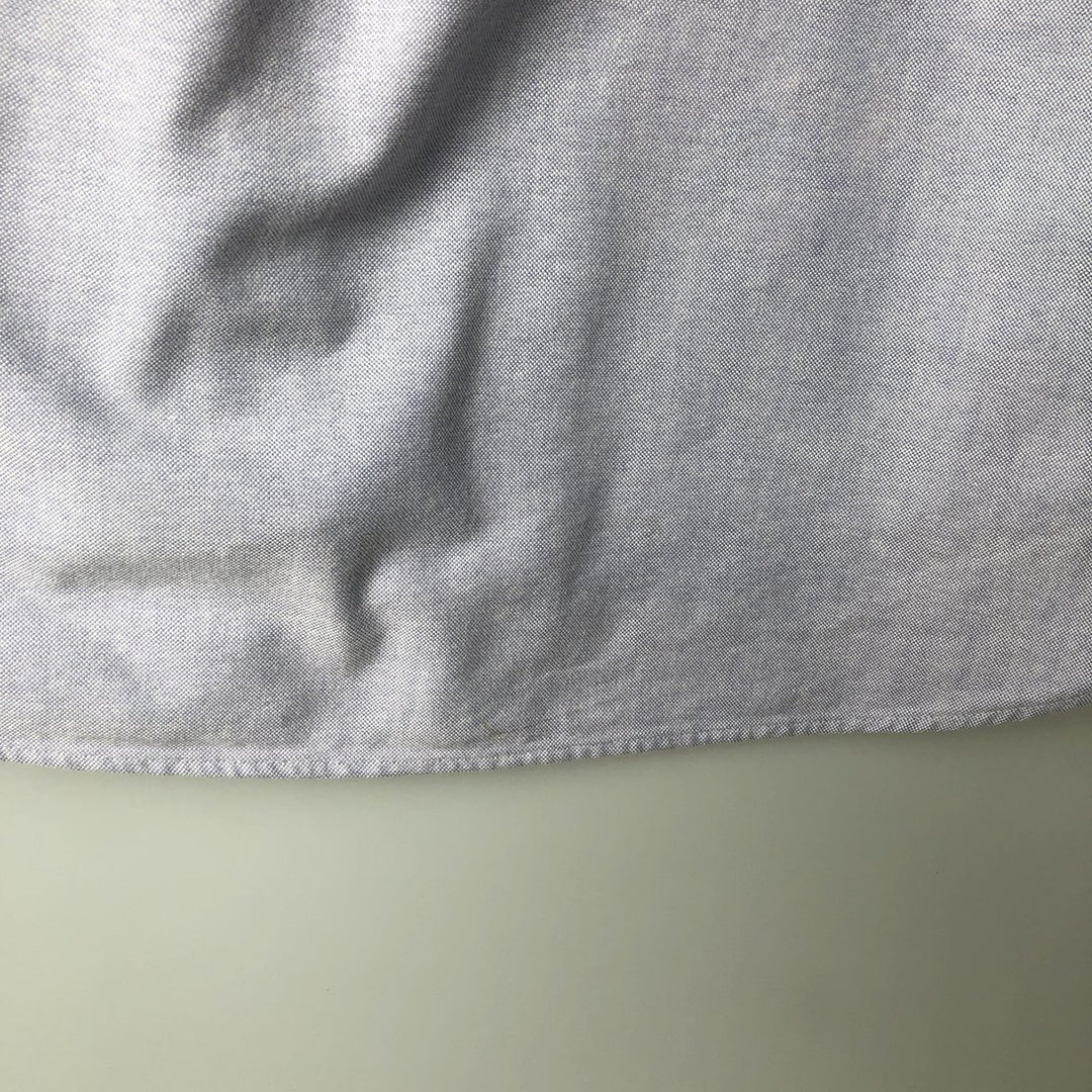 Ralph Lauren YARMOUTH long sleeve button down shirt, men's size M cotton blue type Vintage Second Hand