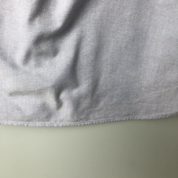 Ralph Lauren YARMOUTH long sleeve button down shirt, men's size M cotton blue type Vintage Second Hand
