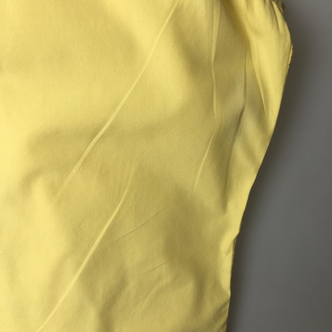 Ralph Lauren YARMOUTH long sleeve button down shirt, men's XL size cotton yellow type Vintage Second Hand