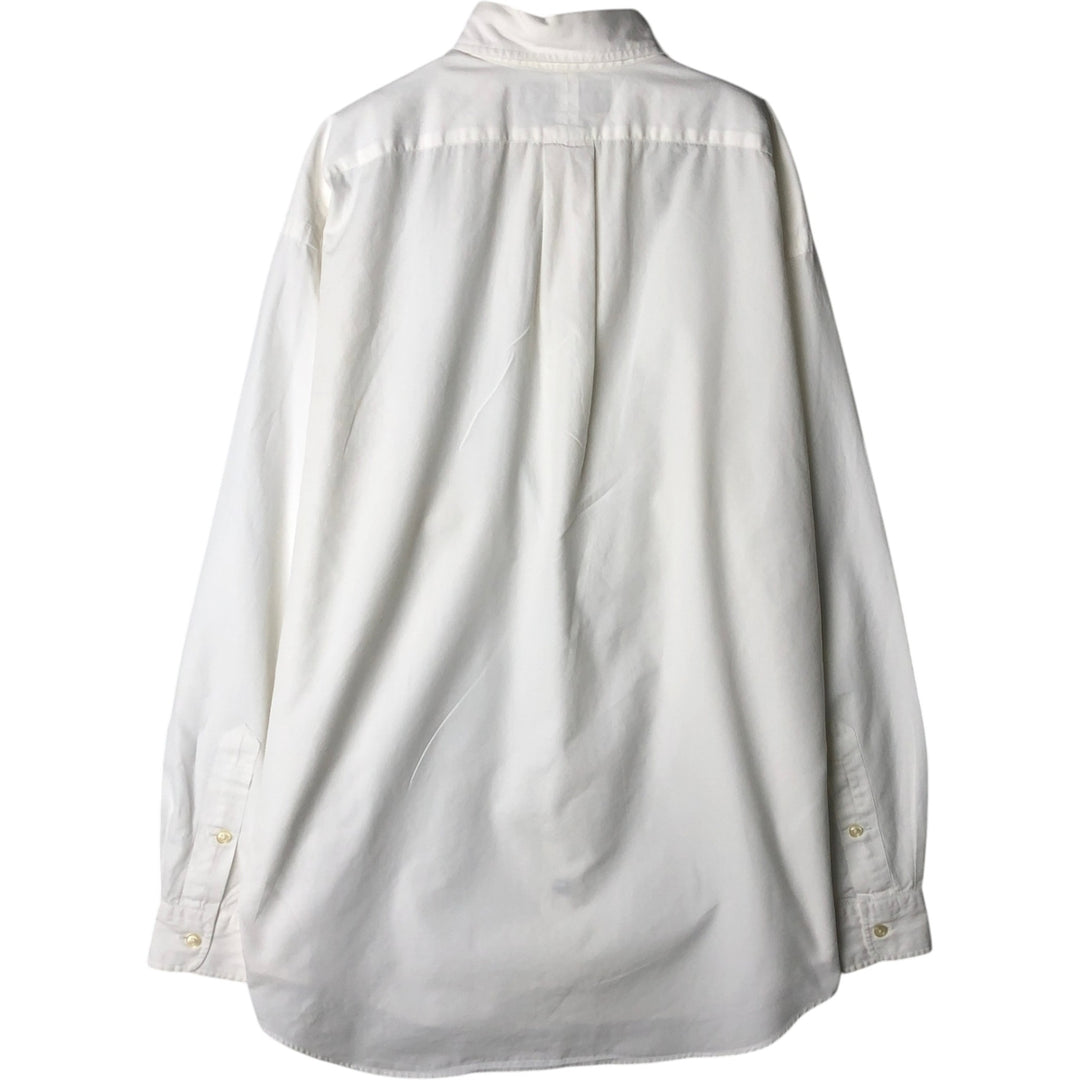 Ralph Lauren BLAKE long sleeve button down shirt, men's size M cotton white type Vintage Second Hand