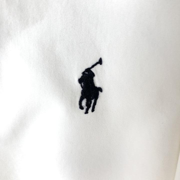 Ralph Lauren BLAKE long sleeve button down shirt, men's size M cotton white type Vintage Second Hand