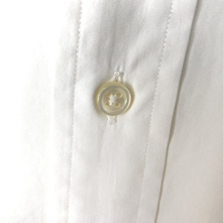 Ralph Lauren BLAKE long sleeve button down shirt, men's size M cotton white type Vintage Second Hand