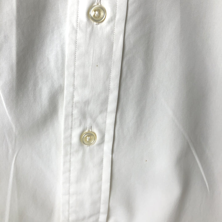 Ralph Lauren BLAKE long sleeve button down shirt, men's size M cotton white type Vintage Second Hand