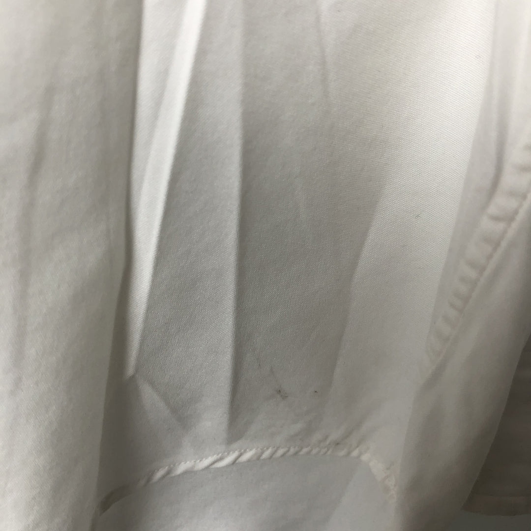 Ralph Lauren BLAKE long sleeve button down shirt, men's size M cotton white type Vintage Second Hand